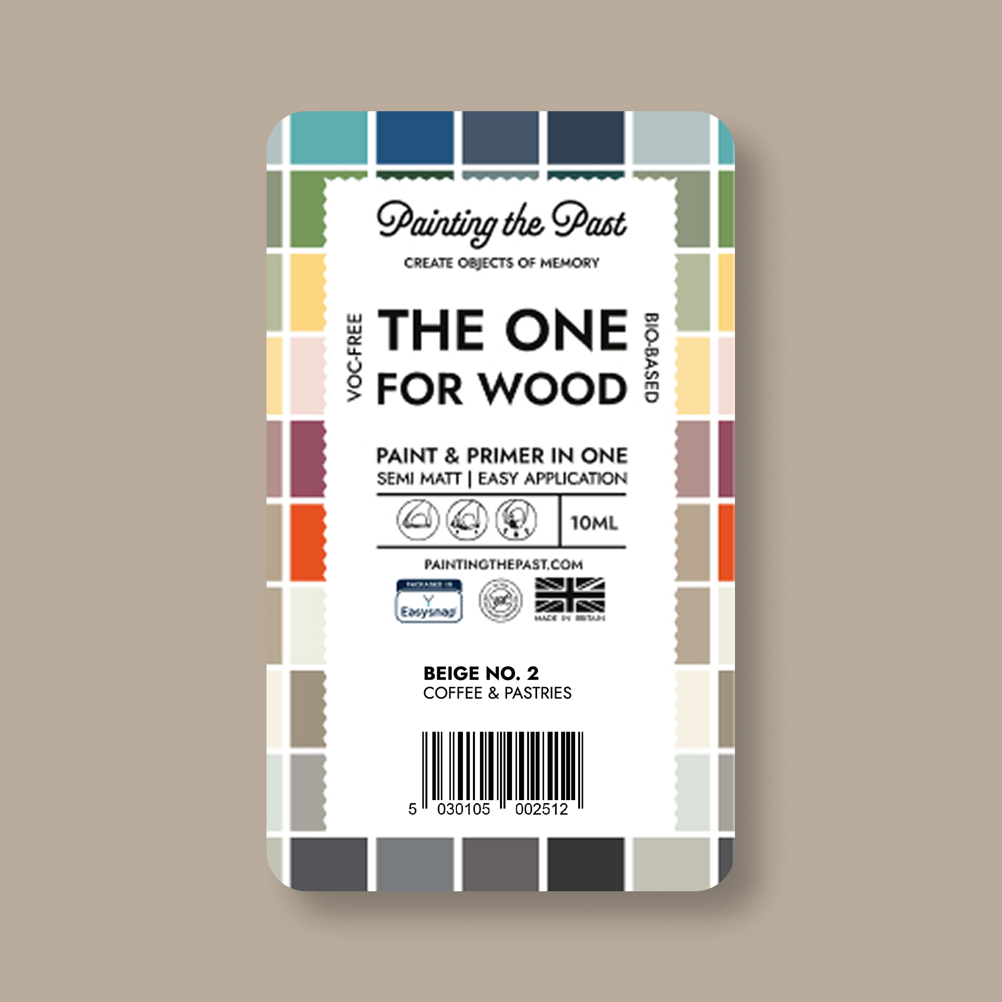 The One for Wood 10mL Beige No. 2 Coffee & Pastries