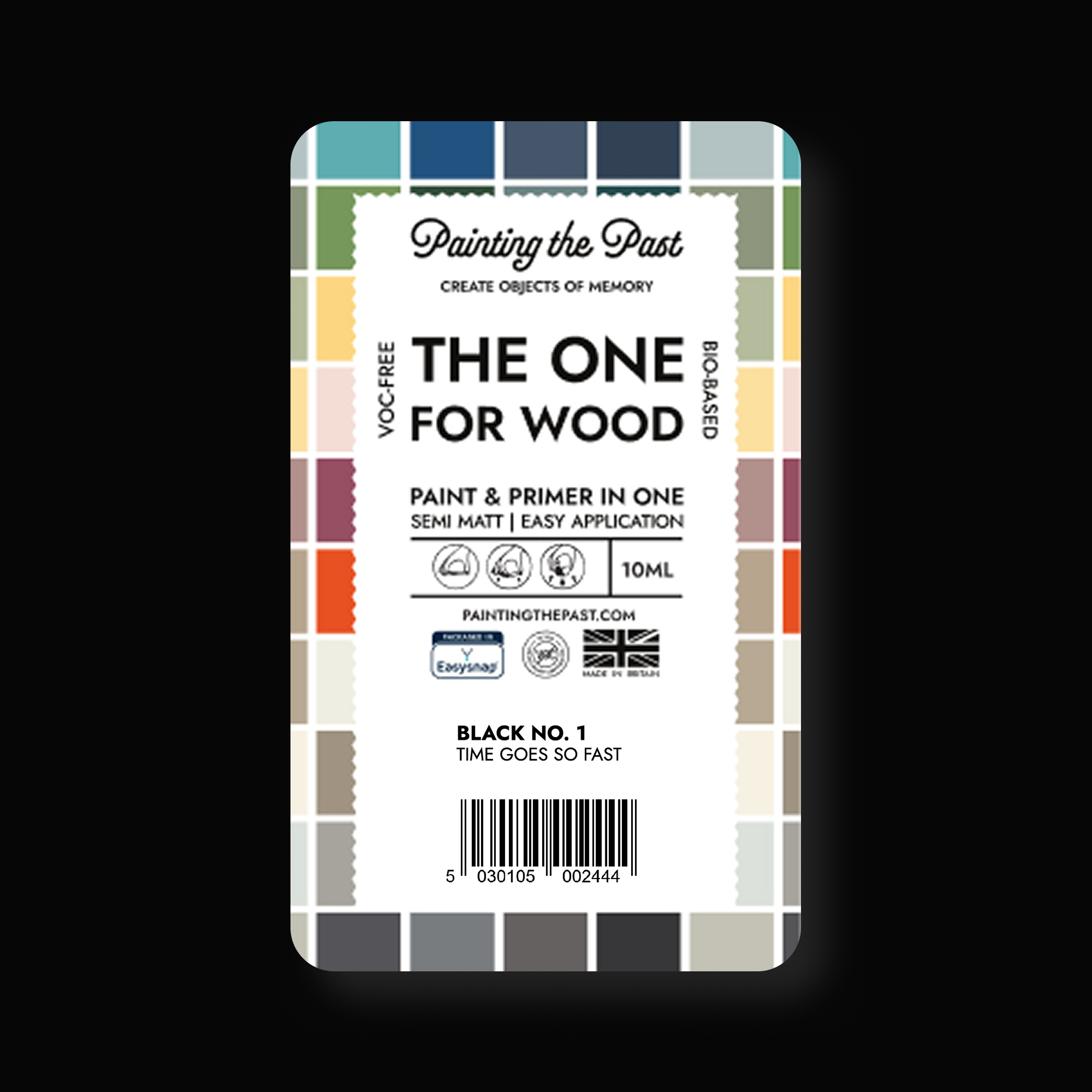 The One for Wood 10mL Black No. 1 Time Goes So Fast