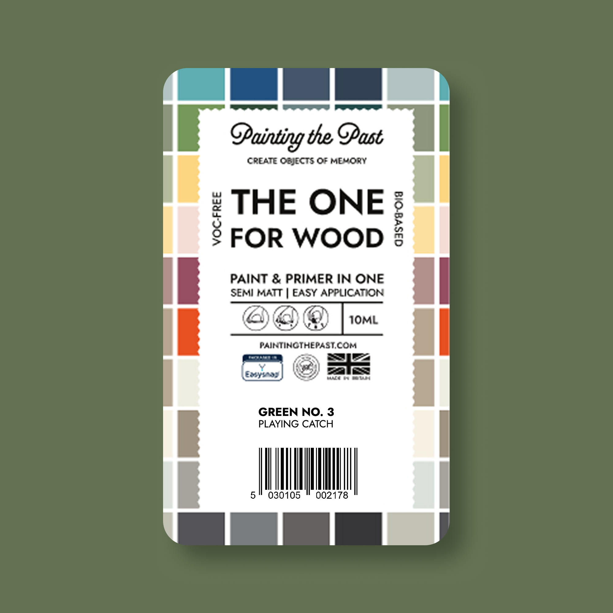 The One for Wood 10mL Green No. 3 Playing Catch