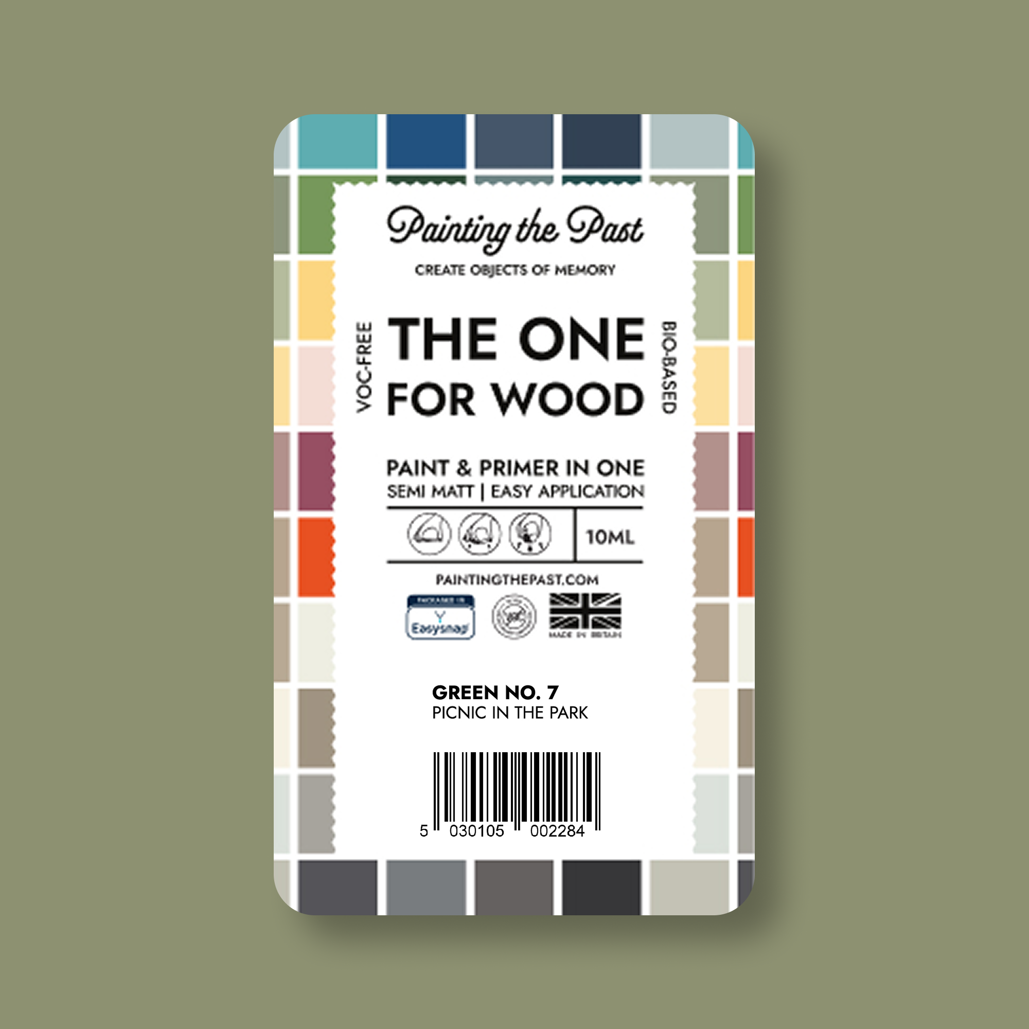 The One for Wood 10mL Green No. 7 Picnic in the Park
