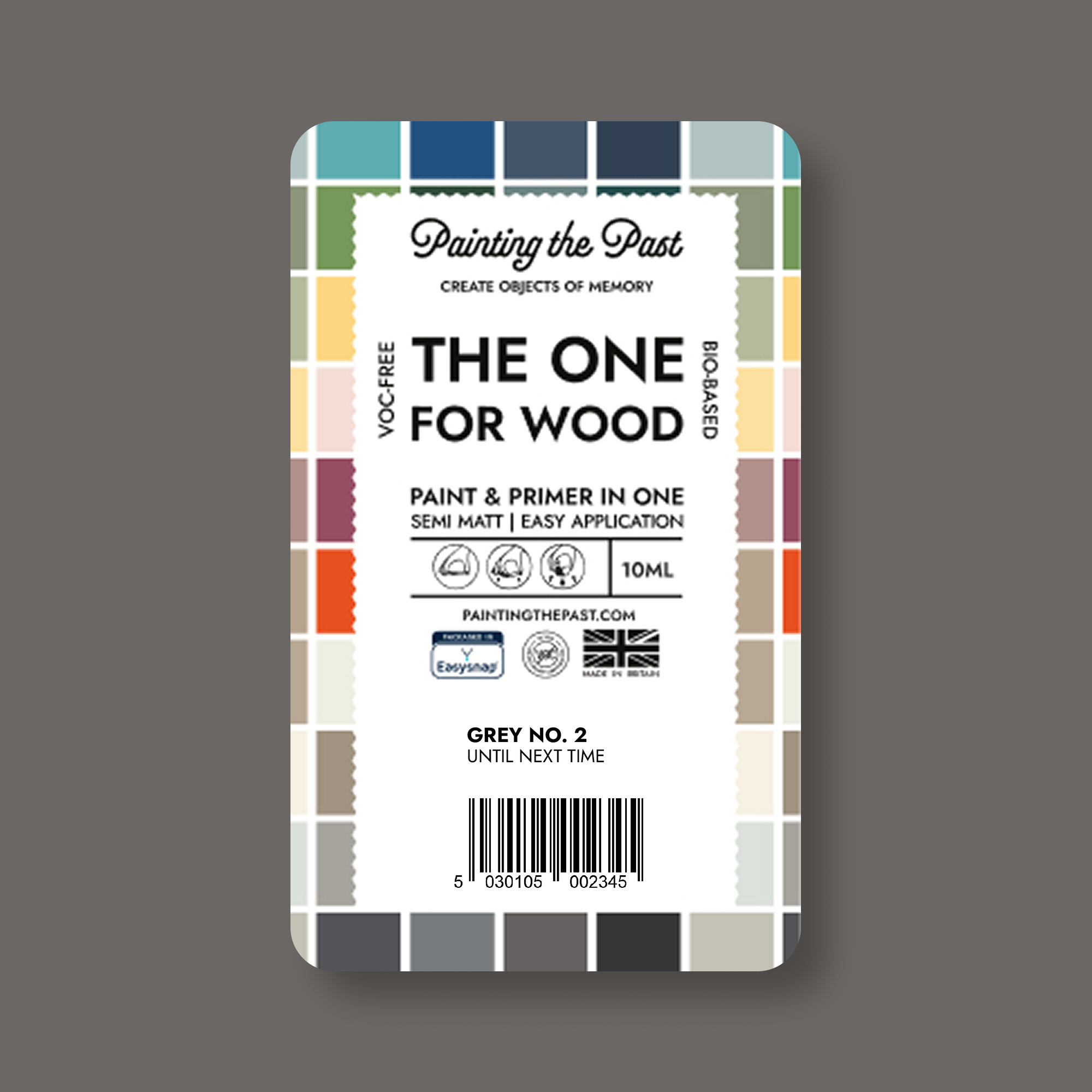 The One for Wood 10mL Grey No. 2 Until Next Time