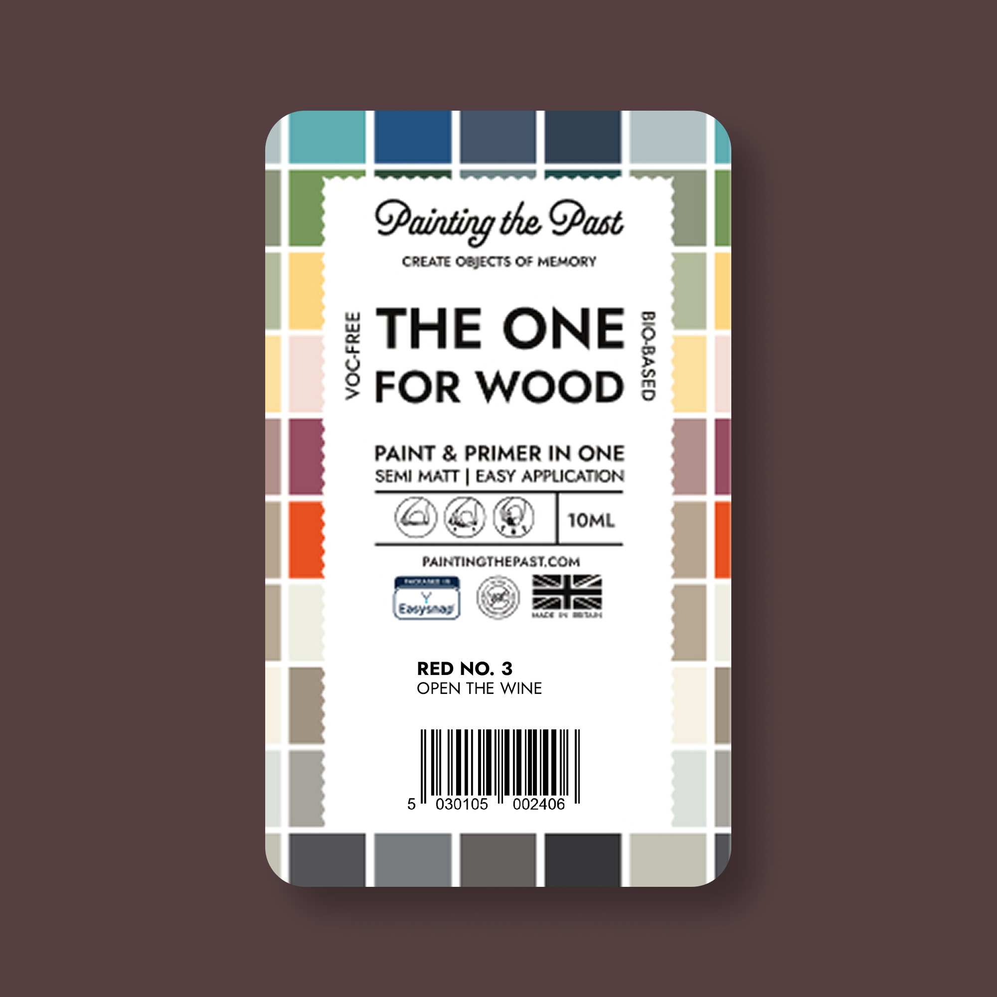 The One for Wood 10mL Red No. 3 Open the Wine