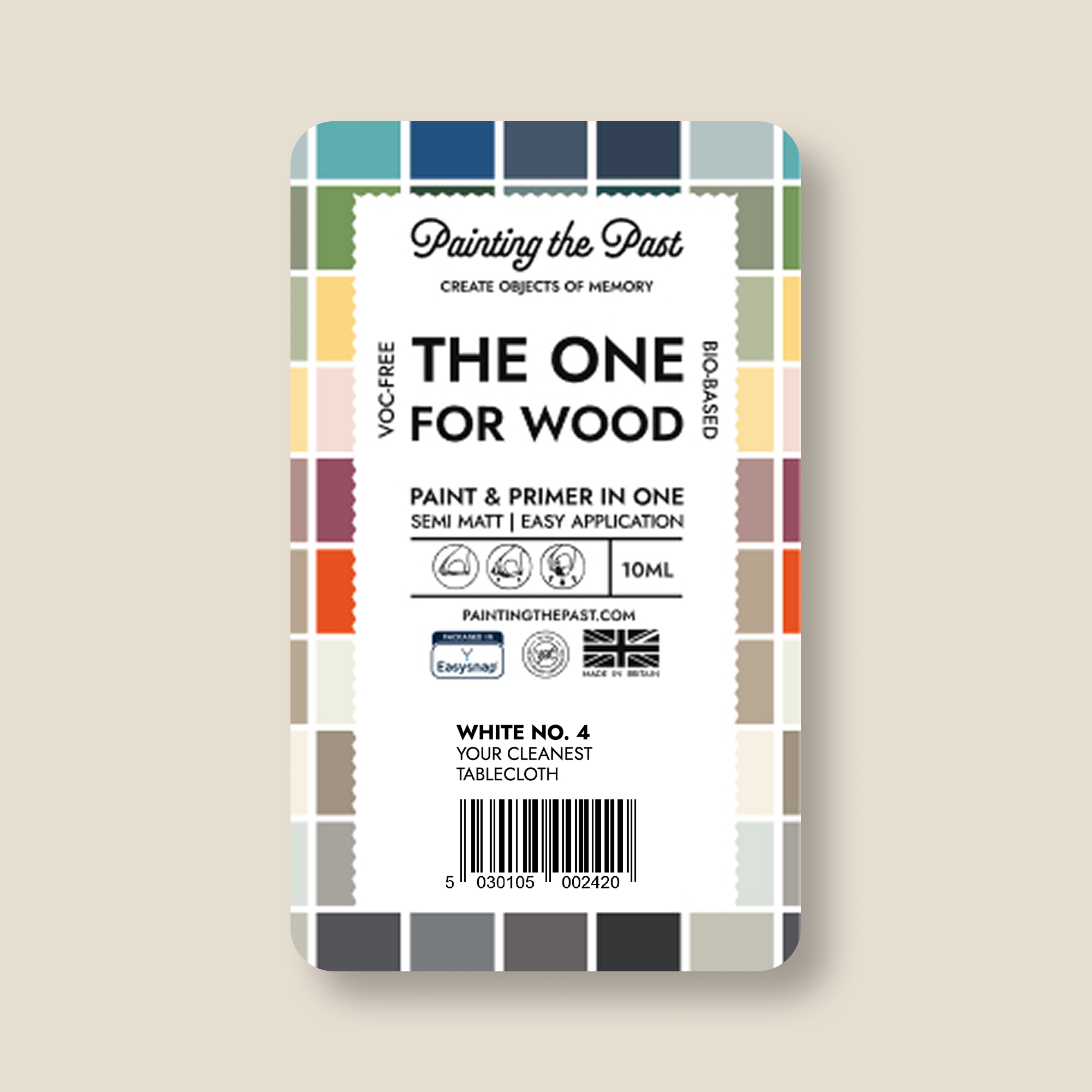 The One for Wood 10mL White No. 4 Your Cleanest Tablecloth